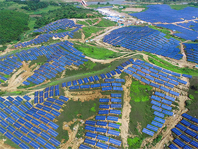 Anfu County Ganluo Town Large-scale Ground-mounted PV Power Station